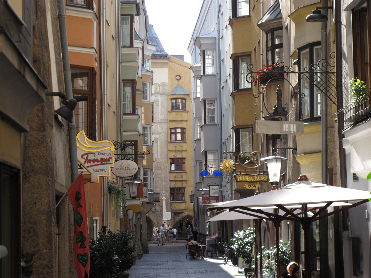 Ulice starega dela Innsbrucka