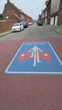 Turnhout: kolesarska cesta